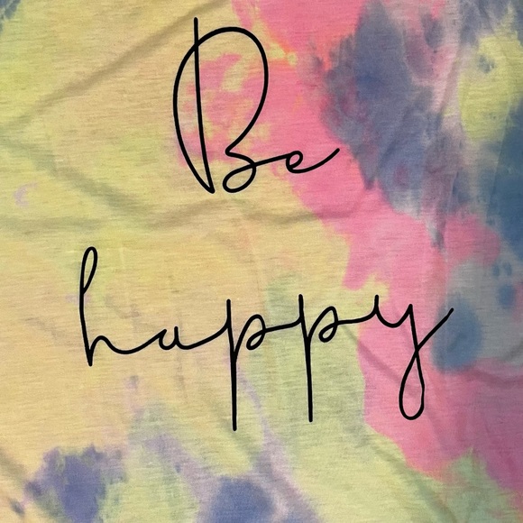 Sleep shirt or over-sized tee!  Size XL (12). New in package. Tie dye look! - Picture 2 of 8